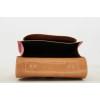 Lederen kleuterboekentas met magneetslot - Rabbit antique pink 